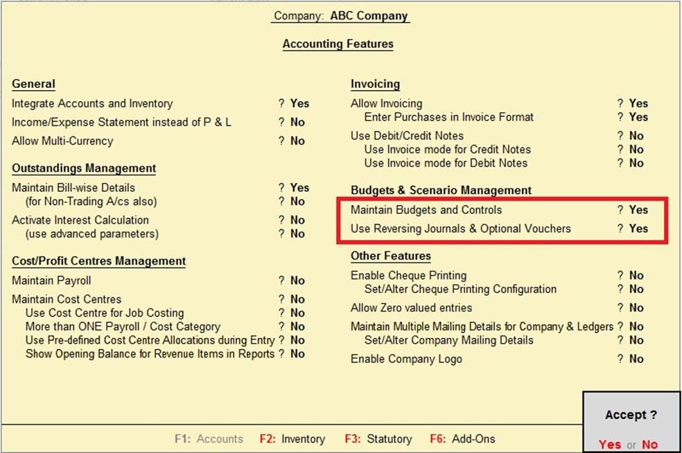 Image result for scenario in tally