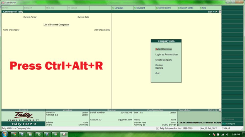 Image result for rewrite company in tally