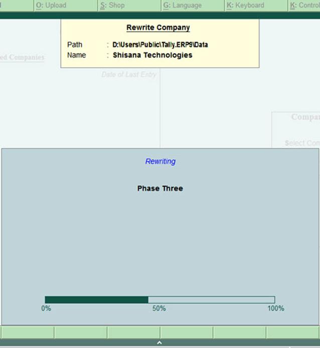 Image result for rewrite company complete in tally